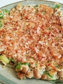 納豆のお好み焼き-レシピのメイン写真