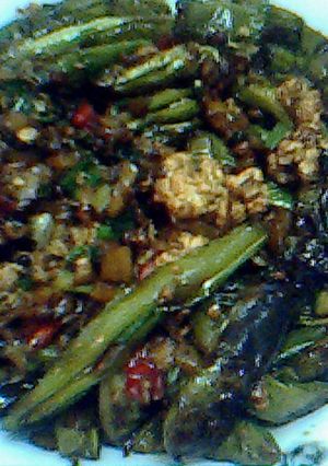 本格中華：インゲン花椒炒め（干煸豆角）-レシピのメイン写真