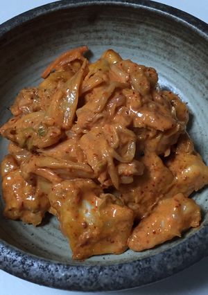 鶏むね キムマヨ-レシピのメイン写真