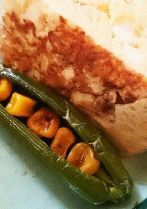 お弁当にも☆ピーマンで偽物？えんどう豆-レシピのメイン写真