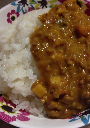 夏野菜キーマ風カレー-レシピのメイン写真