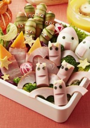 コウモリの作り方（おかず）-レシピのメイン写真