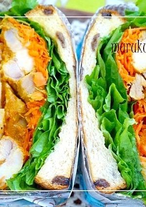 タンドリーチキンのわんぱくサンド組立付き-レシピのメイン写真