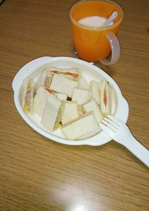 離乳食完了期 サンドイッチ(^o^)-レシピのメイン写真