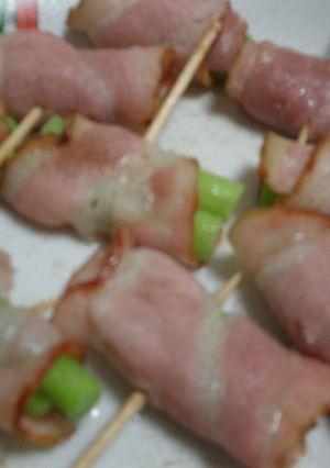 3分でアスパラベーコン♪-レシピのメイン写真