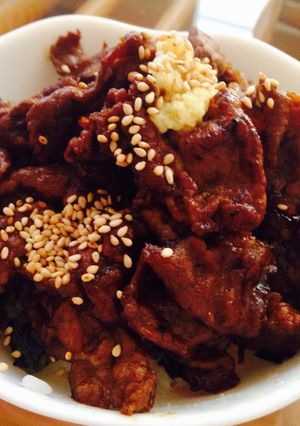 さっぱり焼肉丼！！-レシピのメイン写真