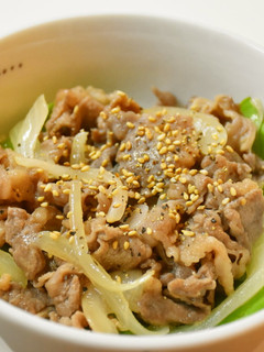 生塩糀の牛丼-レシピのメイン写真
