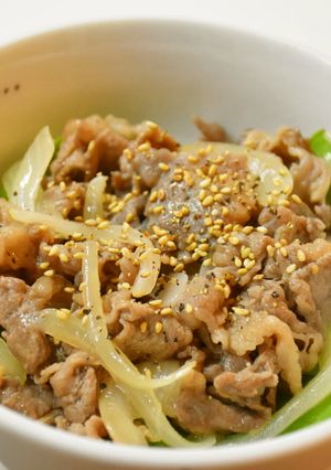 生塩糀の牛丼-レシピのメイン写真