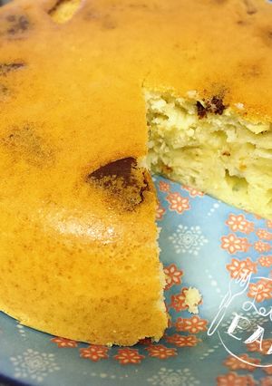 炊飯器とHMで！簡単チョコバナナケーキ-レシピのメイン写真