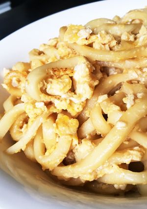 簡単、ずぼら、ポン酢うどん！-レシピのメイン写真