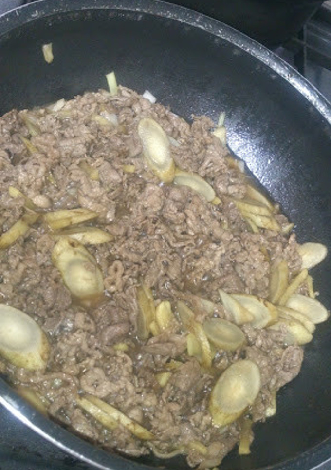 ごぼうと牛肉のしぐれ煮-レシピのメイン写真