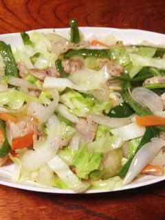 野菜炒め-レシピのメイン写真