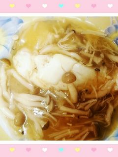 タラの和風キノコあんかけ-レシピのメイン写真