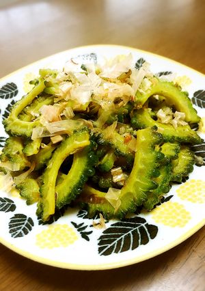 ゴーヤのごま油炒め-レシピのメイン写真