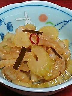 パリパリ!セロリの漬物-レシピのメイン写真