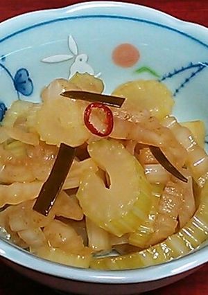 パリパリ!セロリの漬物-レシピのメイン写真
