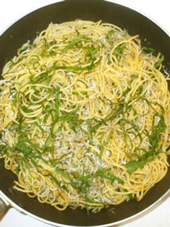 ちりめんじゃこ・大葉の和風パスタ♪簡単-レシピのメイン写真