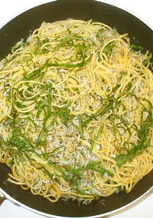 ちりめんじゃこ・大葉の和風パスタ♪簡単-レシピのメイン写真
