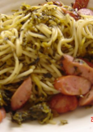 高菜スパゲティ-レシピのメイン写真