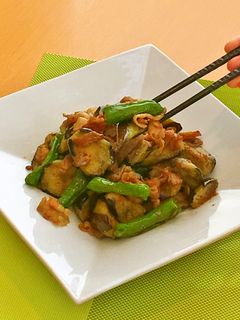 豚肉とナスのにんにく味噌炒め-レシピのメイン写真