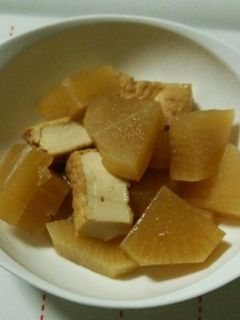 大根と厚揚げの煮物(圧力鍋使用)-レシピのメイン写真