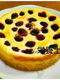 ★簡単絶品♪ブラックベリーチーズケーキ