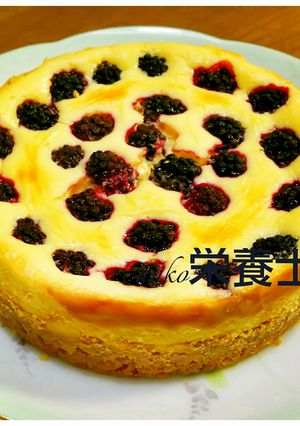 ★簡単絶品♪ブラックベリーチーズケーキ-レシピのメイン写真