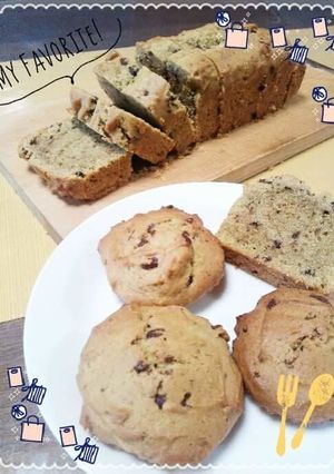 マクロビ☆玄米茶のパウンドケーキ-レシピのメイン写真