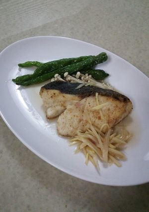 白身魚の新生姜だし-レシピのメイン写真