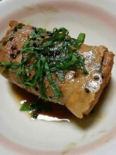がっつりヘルシー!肉巻き厚揚げ-レシピのメイン写真