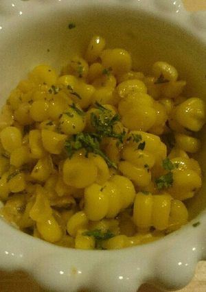 コーンバターの醤油炒め♪(*^^*)-レシピのメイン写真
