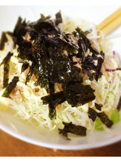 ずぼらサラダうどん-レシピのメイン写真
