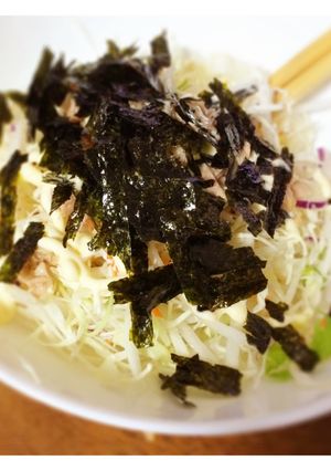 ずぼらサラダうどん-レシピのメイン写真