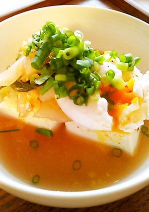 豆腐キムチアッサリ煮-レシピのメイン写真