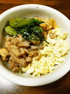 パパっと家にある材料で!照り焼きチキン丼-レシピのメイン写真
