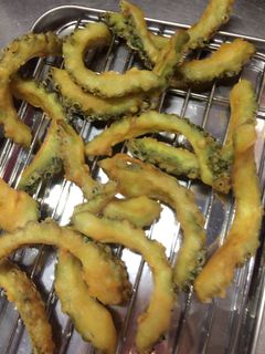 ゴーヤ唐揚げ❤-レシピのメイン写真