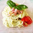 簡単!ヘルシー〜アボカド豆腐クリーム素麺