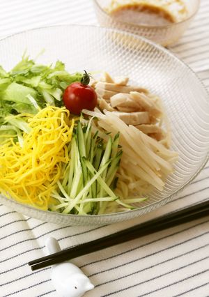 低カリレタスの冷やし中華・腎臓にやさしい-レシピのメイン写真