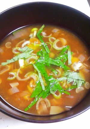 必殺リメイク☆残った味噌汁でめんつゆ♪-レシピのメイン写真