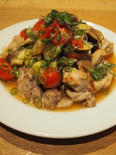 さっぱり減塩!鶏肉と夏野菜の和風マリネ-レシピのメイン写真