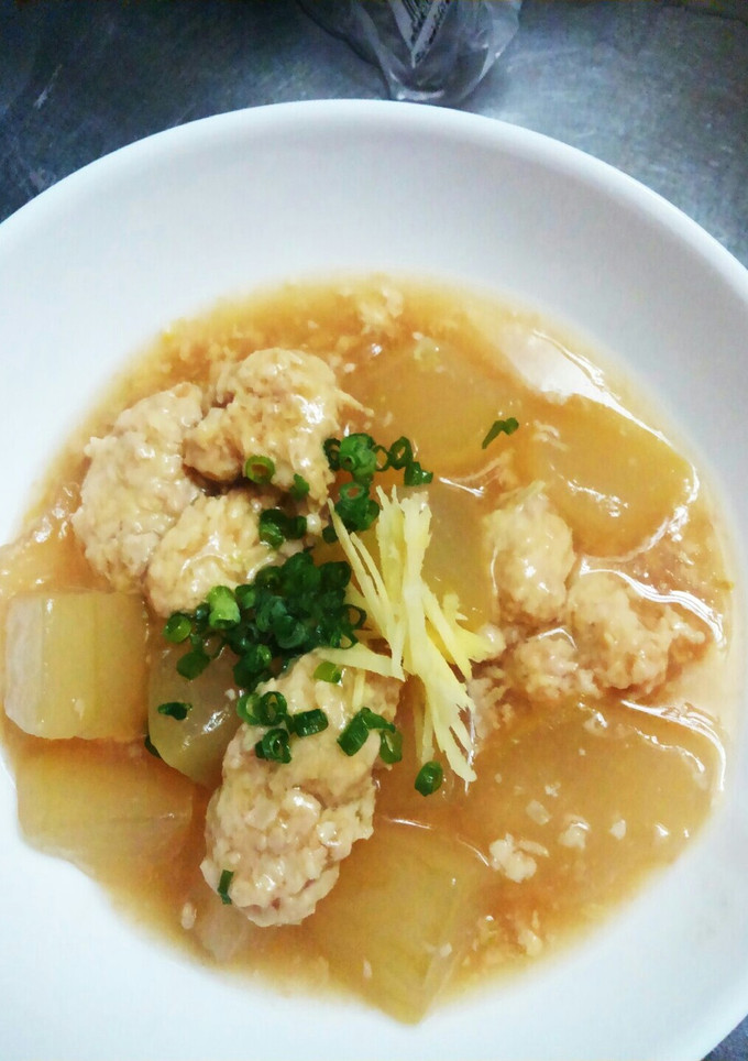 冬瓜と鶏団子のとろとろ煮-レシピのメイン写真