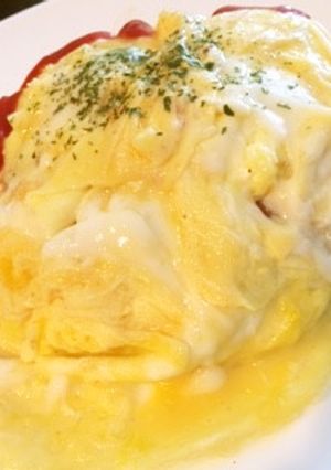 5分で完成！手軽にふわトロ☆オムライス-レシピのメイン写真