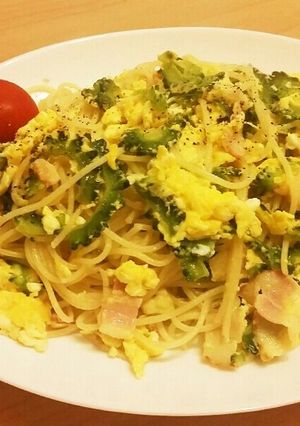 簡単★ゴーヤでパスタチャンプルー★-レシピのメイン写真
