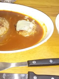 煮込みハンバーグ-レシピのメイン写真
