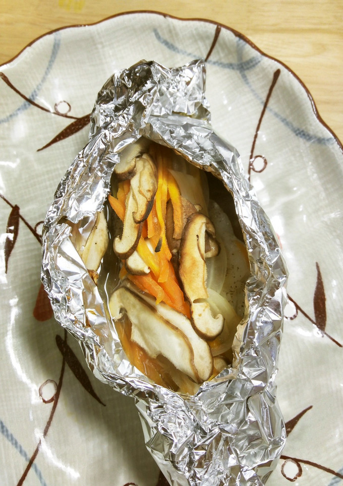 簡単　タラのホイル焼き☆たっぷり野菜-レシピのメイン写真