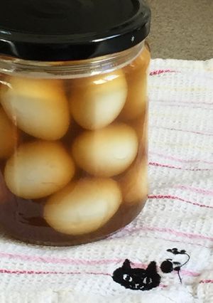 おつまみ☆シェリー酢でおしゃれ酢たまご-レシピのメイン写真