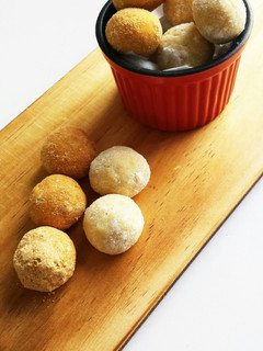サクホロ♪大豆粉スノーボールクッキー☆*-レシピのメイン写真