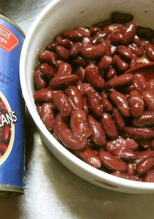 加熱不要！金時豆の煮豆風　水煮缶使用-レシピのメイン写真