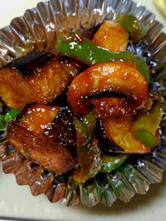 お弁当に♪茄子のケチャップ炒め-レシピのメイン写真