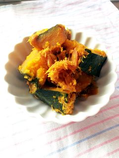 ツナかぼちゃの煮物♥-レシピのメイン写真